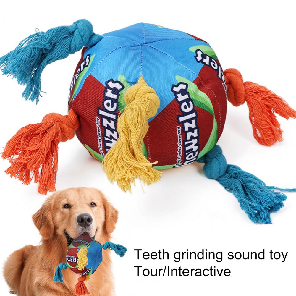 Dog Sniffing Toys Soft Snuffle Chewable Ball Toys