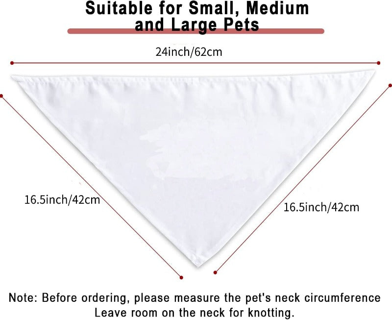 Dog Wedding Bandana Pet Triangle Bib Scarf Neckerchief