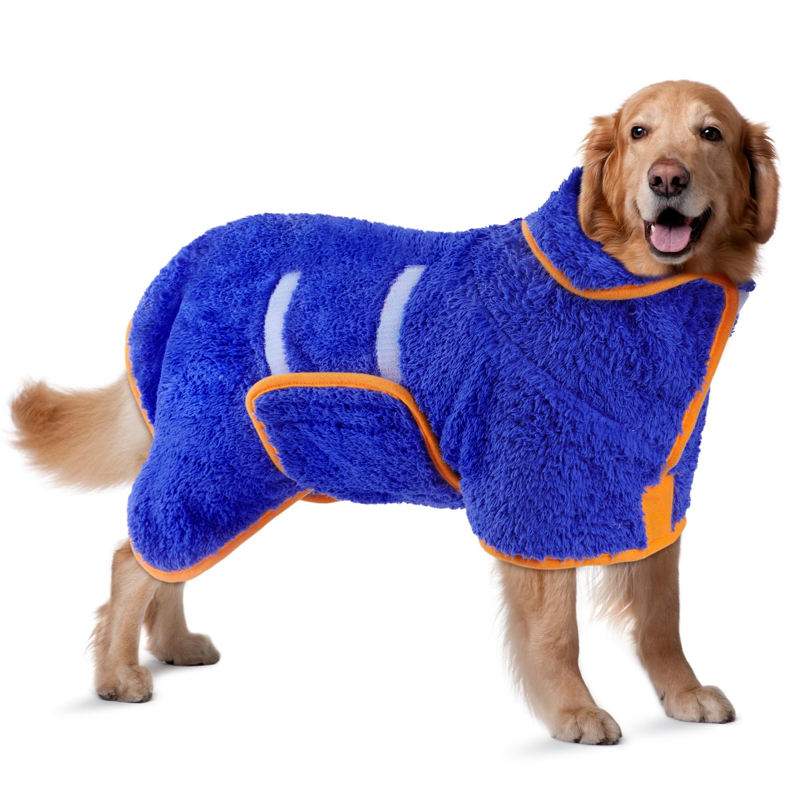 Dog Bathrobe Quick Drying Super Absorbent Dog Robes