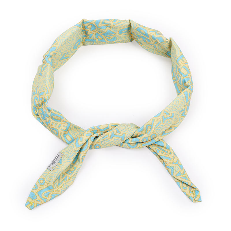 Dog Cool Bandanas Detachable and Washable Dog Cooling Scarf