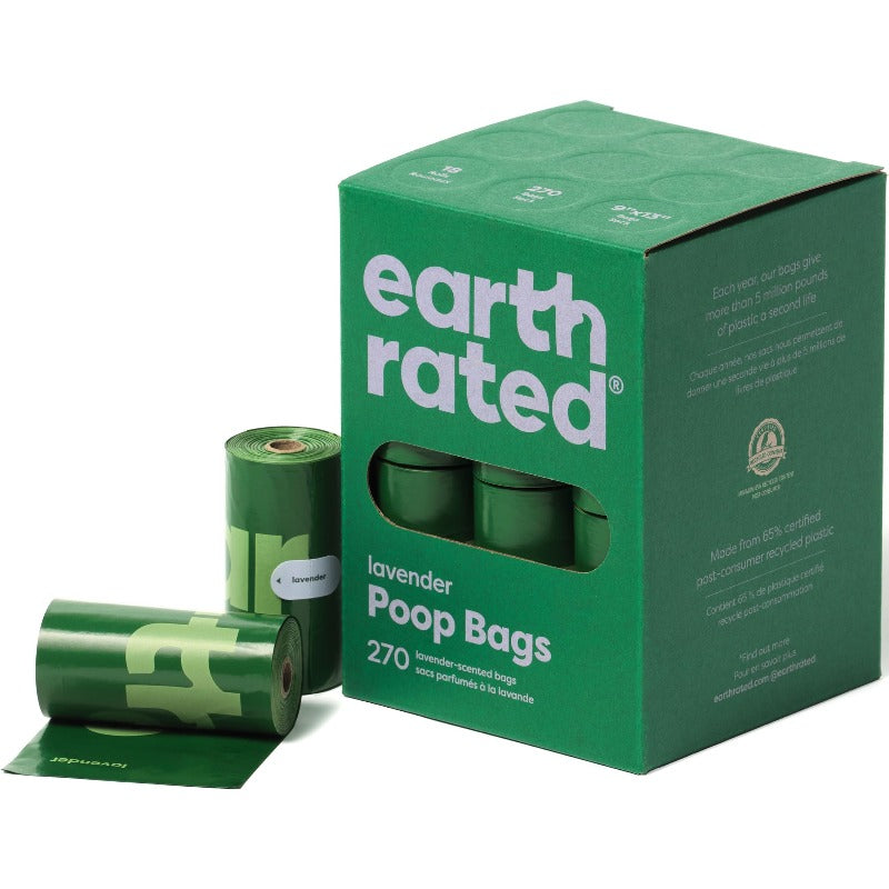 Dog Poop Bags Set Perfect Dog-Walking Bundle - Includes 1 Poop Bag Dispenser and Waste Bags