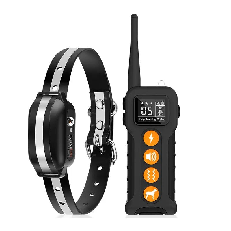 Electric Dog Training Collar With Remote Control With 9 Different Sounds Rechargeable Waterproof Anti Barking Collar