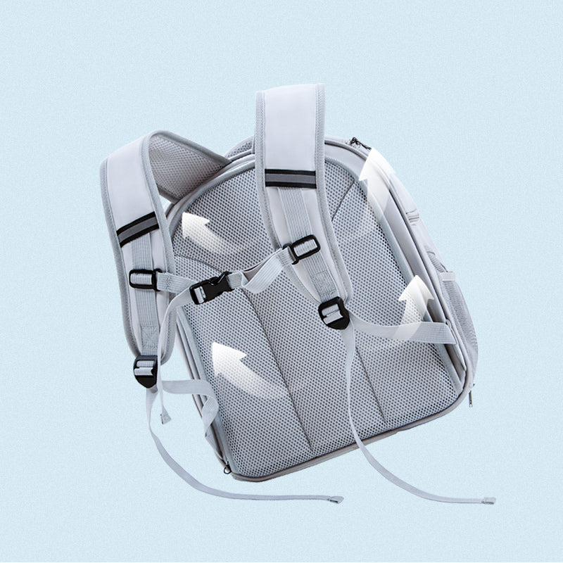 Expandable Pet Designer Dog Bag Pet Strollers Dog Cat Backpack