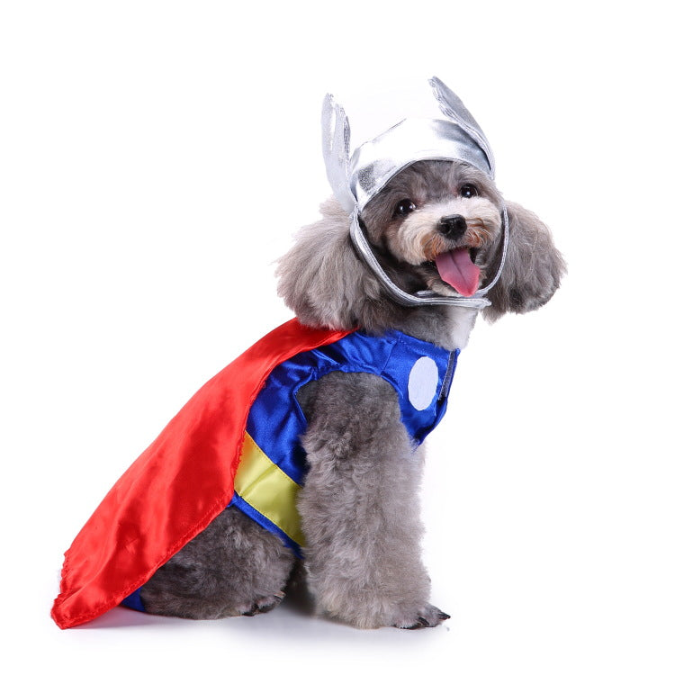Dog Clothes Halloween Pets Cosplay Cat Dress Up Clothes Dog Jumpsuits Halloween Clothes