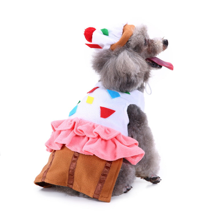 Dog Clothes Halloween Pets Cosplay Cat Dress Up Clothes Dog Jumpsuits Halloween Clothes