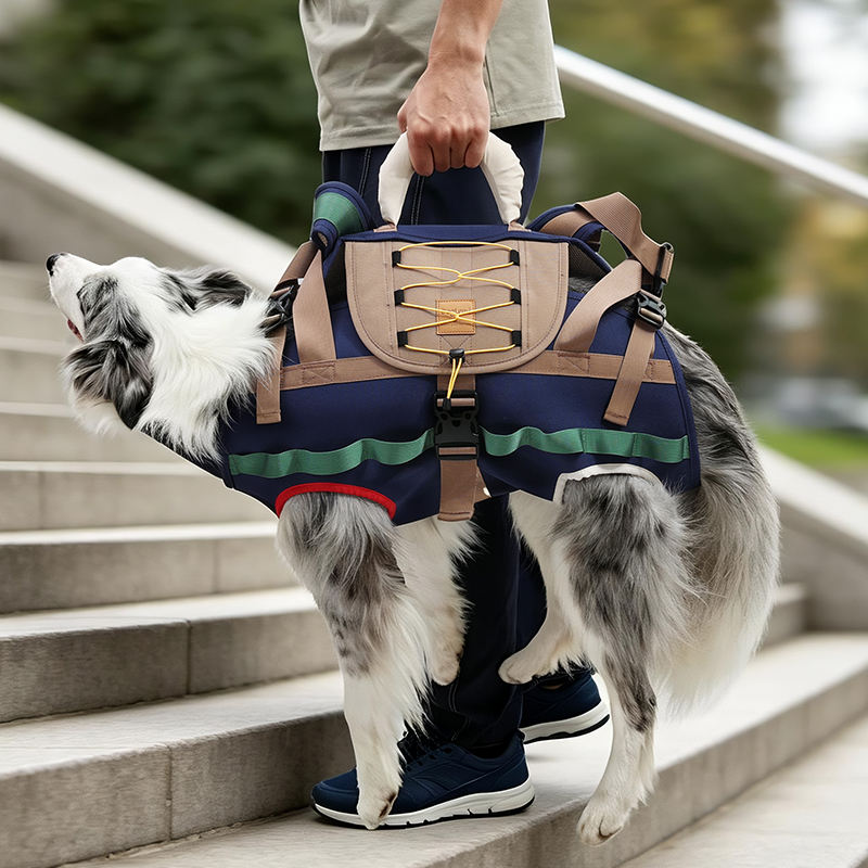 Multifunctional Large Dog Backpack Carrier Heavy Duty Pet Travel Backpack For Outdoor Trips & Hiking