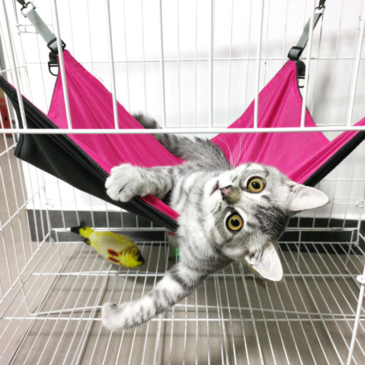 Hanging Pet Cat Hammock Adjustable Pet Cat Bed