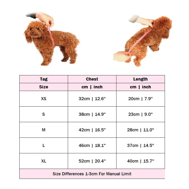 Hello Dog Jump Suit With Denim Pants Thicken Poodle Winter Overall Clothing