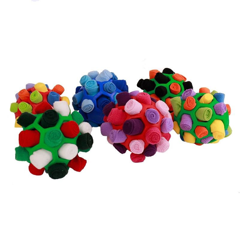 Pet Snuffle Ball Toy Interactive Dog Puzzle Toys Pet Toy Slow Feeder