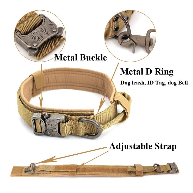 Large Dog Harness And Leash Set Shepherd Malinois Training Walking 5pcs Set