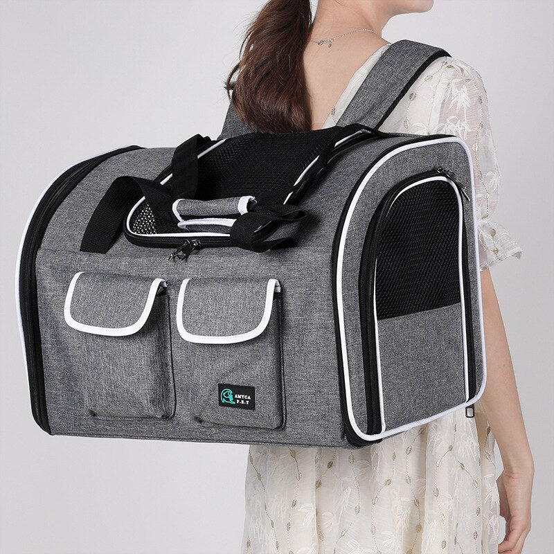 Portable Foldable Dog Carrier Bag For Pet Dog Travel