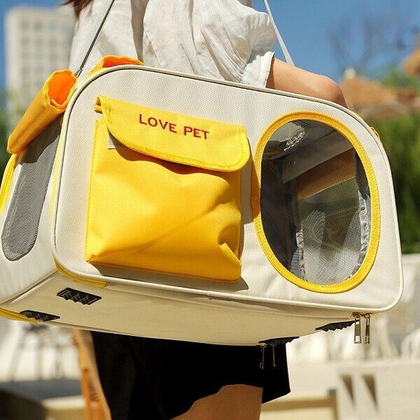 Large Capacity Backbag Breathable Portable Cat and Dog Outgoing Bag