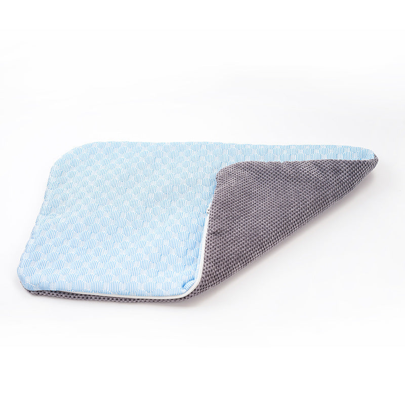 Pet Dog Cooling Gel Pad Ice Silk Mat with Extended Cooling Time