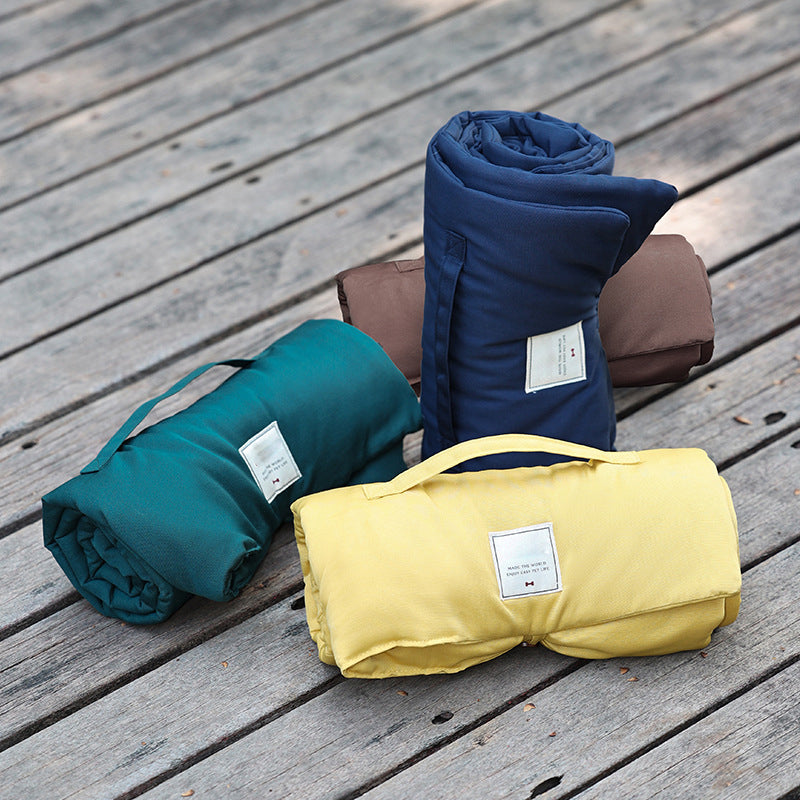Outdoor Dog Bed Blanket Water Resistant Camping Travel Pet Mat