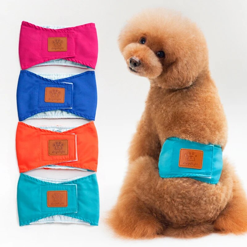 Male Dog Diaper Wraps Breathable Dog Physical Pant Dog Underwear
