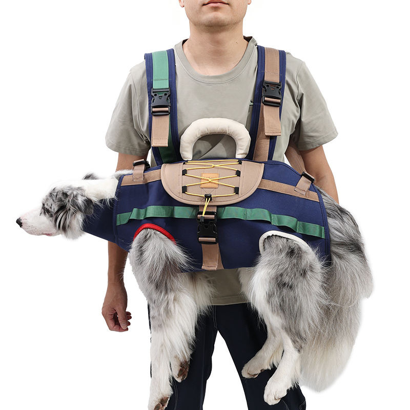 Multifunctional Large Dog Backpack Carrier Heavy Duty Pet Travel Backpack For Outdoor Trips & Hiking