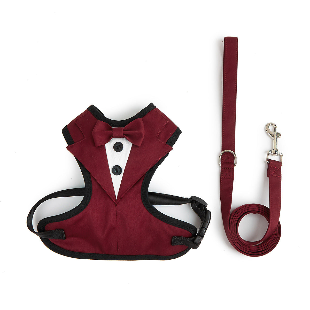 Pet Suit Harness For Large Medium And Small Dogs Dog Tuxedo Costume Formal Shirt