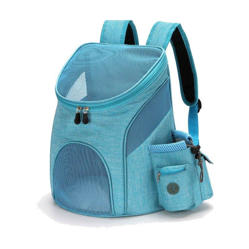 Foldable Pet Dog Travel Double Backpack For Pet Dog Travel