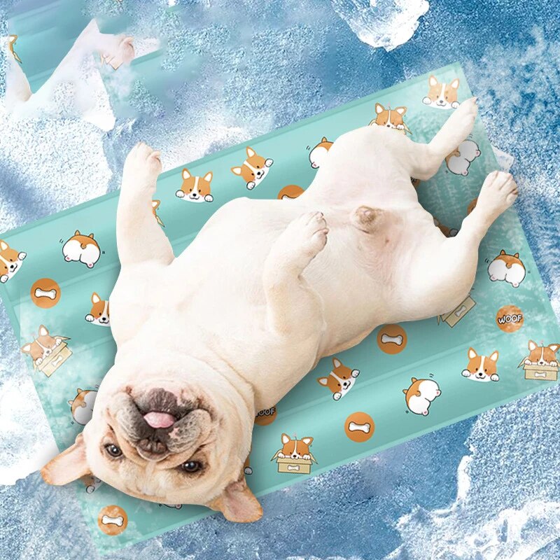 Pet Beds Pet Ice Mat Pet Dog Summer Cool Sleeping Mat