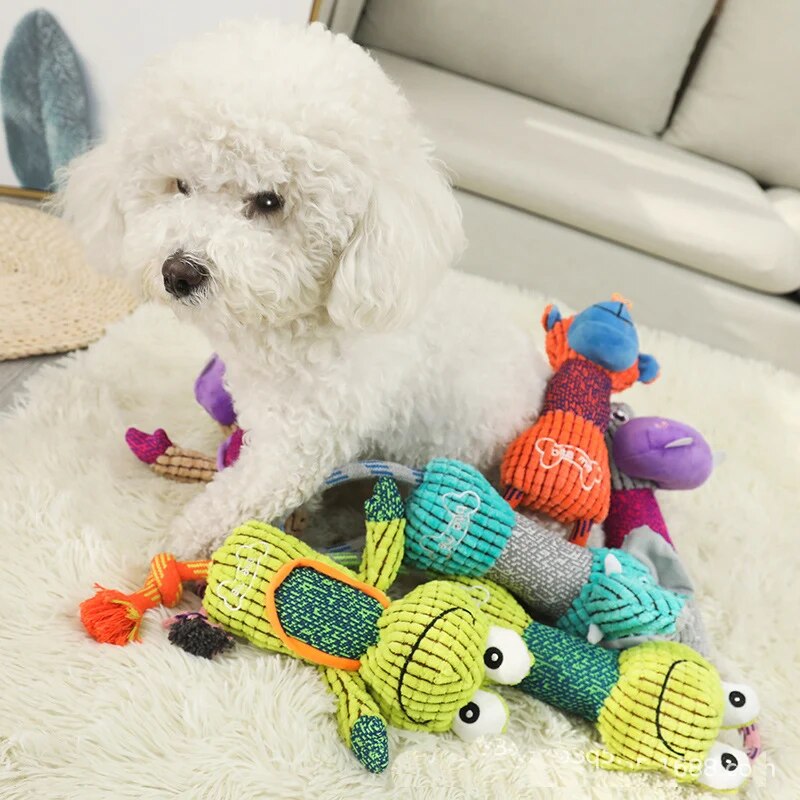 Pet Cotton Rope Toys Interactive Dog Chew Toy