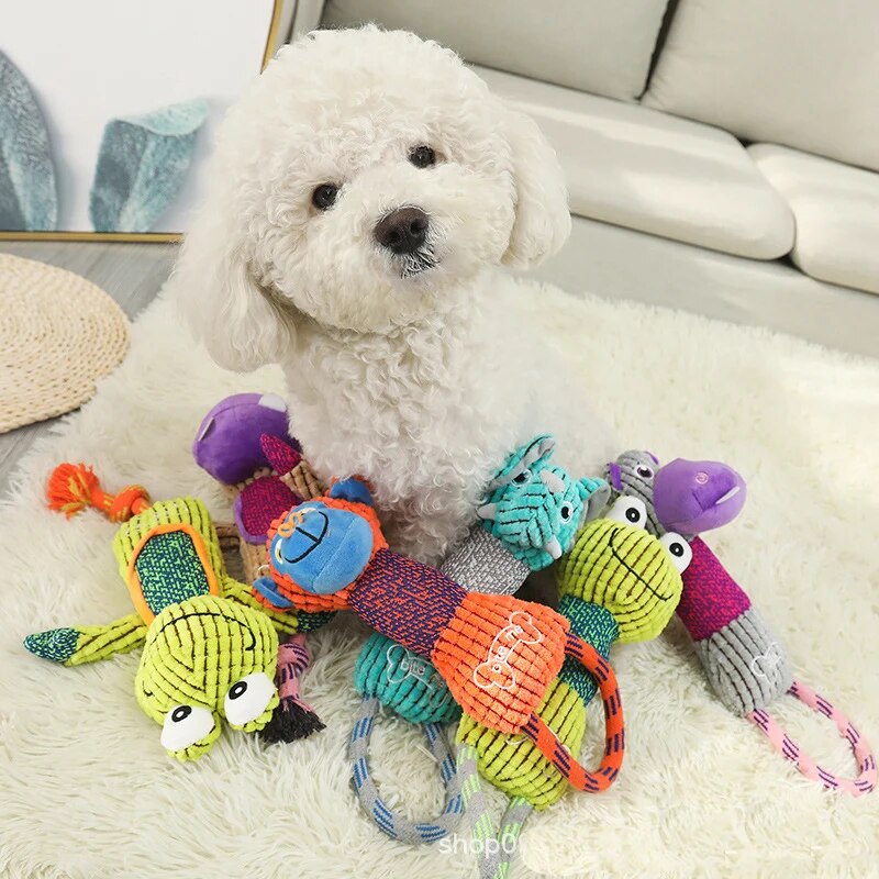 Pet Cotton Rope Toys Interactive Dog Chew Toy
