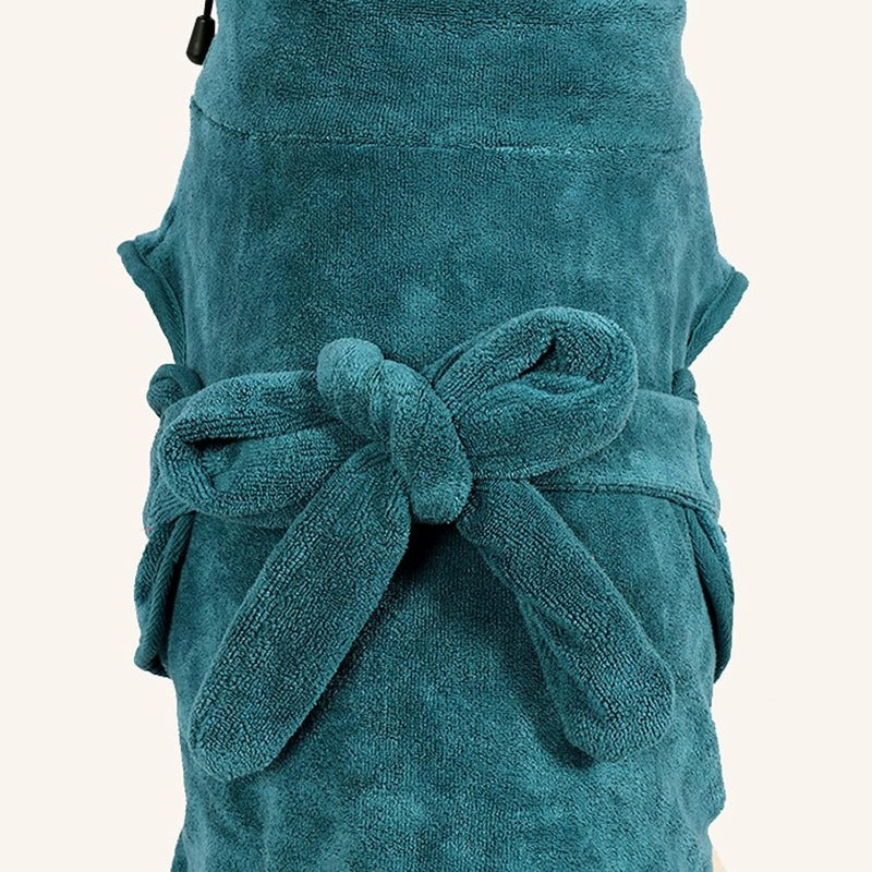 Pet Dog Bathrobe Oversized Super Absorbent Cotton Dog Drying Bathrobe Towel