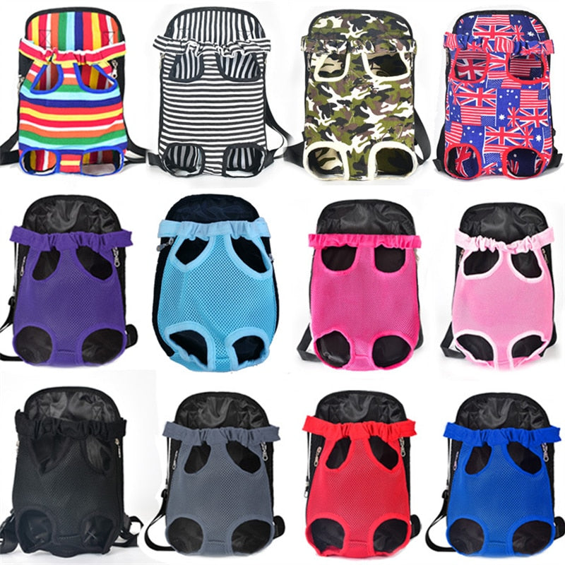 Pet Dog Carrier Backpack Mesh Camouflage Outdoor Travel Dog Carrier Bag For Small Dog Cats