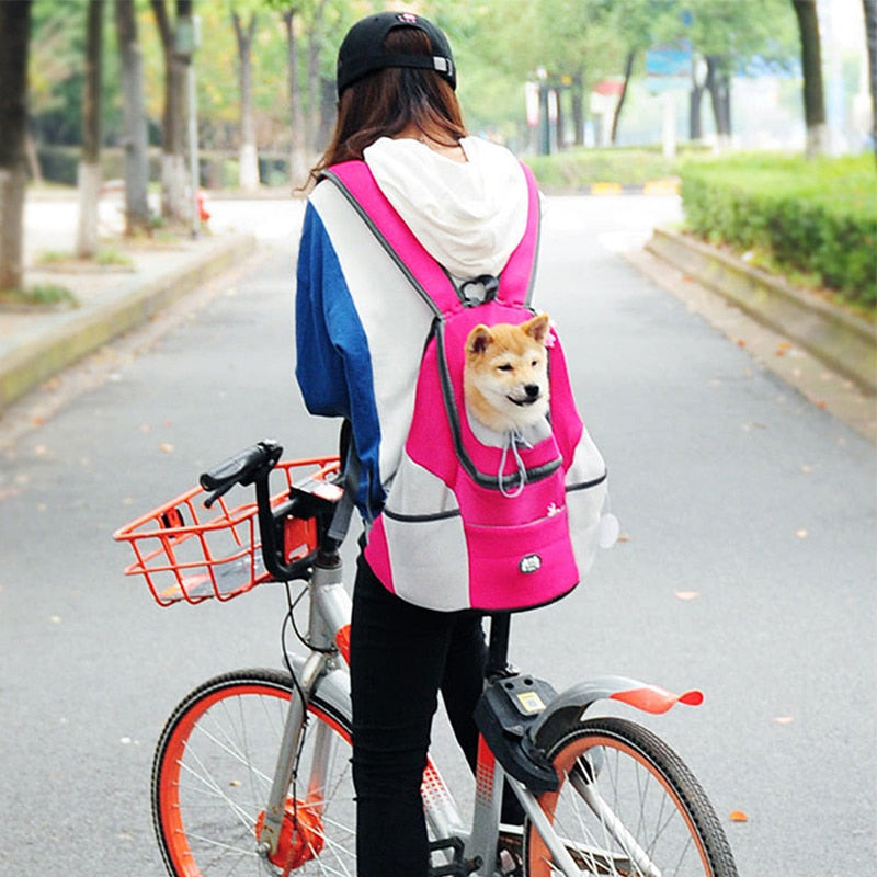 Portable Dog Carrier Bag Double Shoulder Travel Carrier For Dogs Travel Set