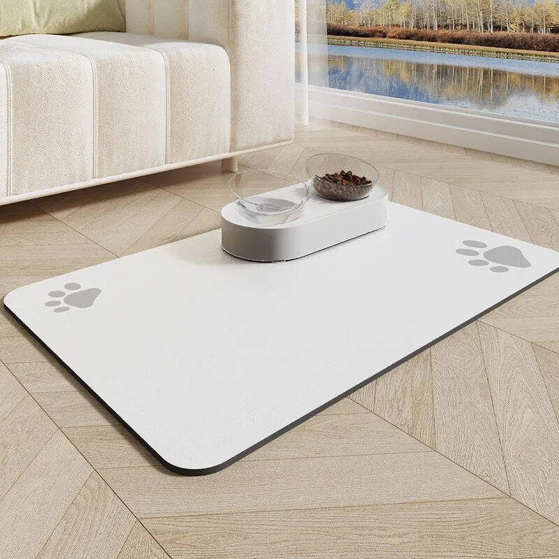 Pet Feeding Mat Absorbent Dog Mat