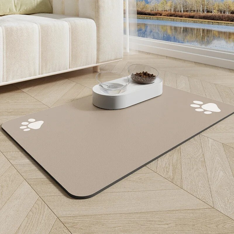 Pet Feeding Mat Absorbent Dog Mat
