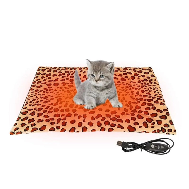 Pet Dog Heating Pad USB Indoor Dog Temperature Three-speed Adjustable Heating Mat