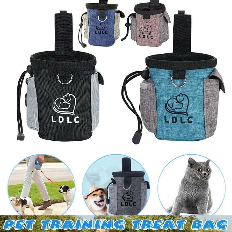 Portable Pet Dog Training Treat Snack Bag