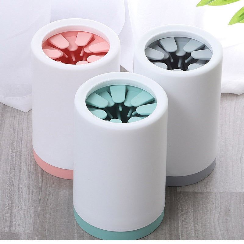 Automatic Pet Silicone Foot Washer Cup