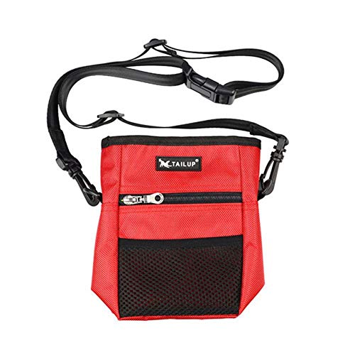 Portable Travel Dog Snack Treat Bags Pet Training Clip-on Pouch Bag