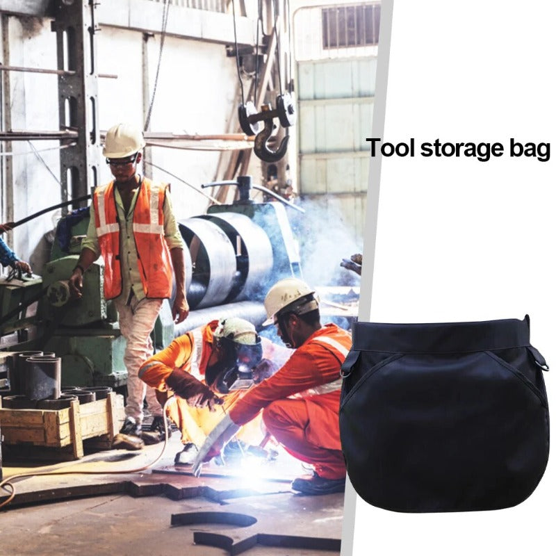 Portable Waist Tool Bag Adjustable Belt Apron Bag Multi-function Electrician Carpenter Tool Bag