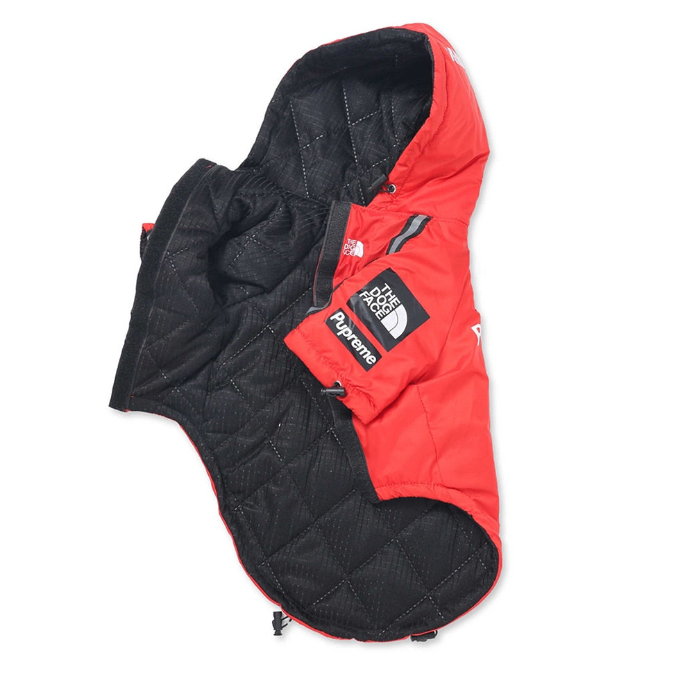 Pet Clothes Fashion Reflective Dog Raincoat Windproof Waterproof Dog Jacket Windbreaker