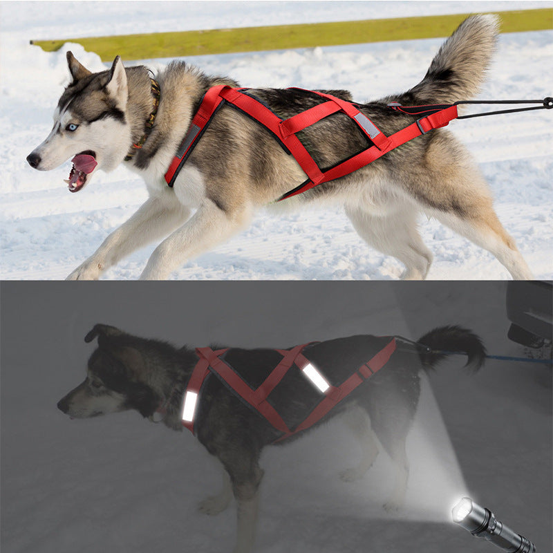 Reflective Adjustable Dog Harness For Large Dogs