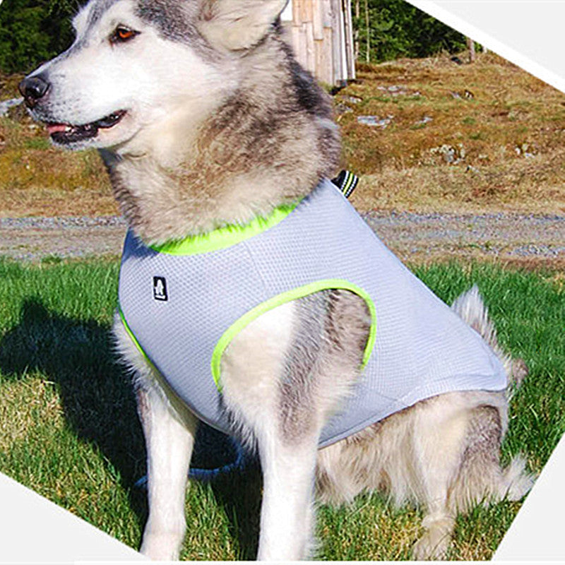 Summer Dog Cooling Vest Adjustable Reflective Dog Cooling Harness