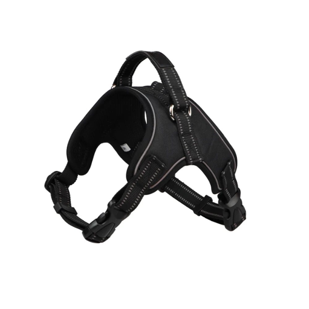 Dogs Harness Leash Set djustable Safety Reflective Pet Vest Harness With Handle Control