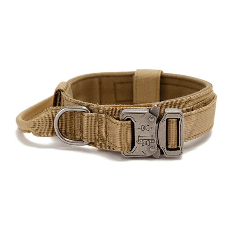 Tactical Pet Dog Collar Military Adjustable Duarable Nylon Padded