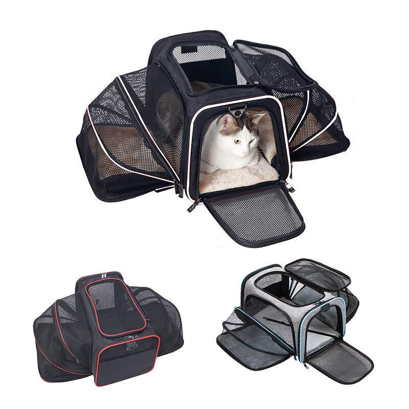 Waterproof Dog Bed Portable Fold Dog Carriers Bag With Zipper For Dog Travel