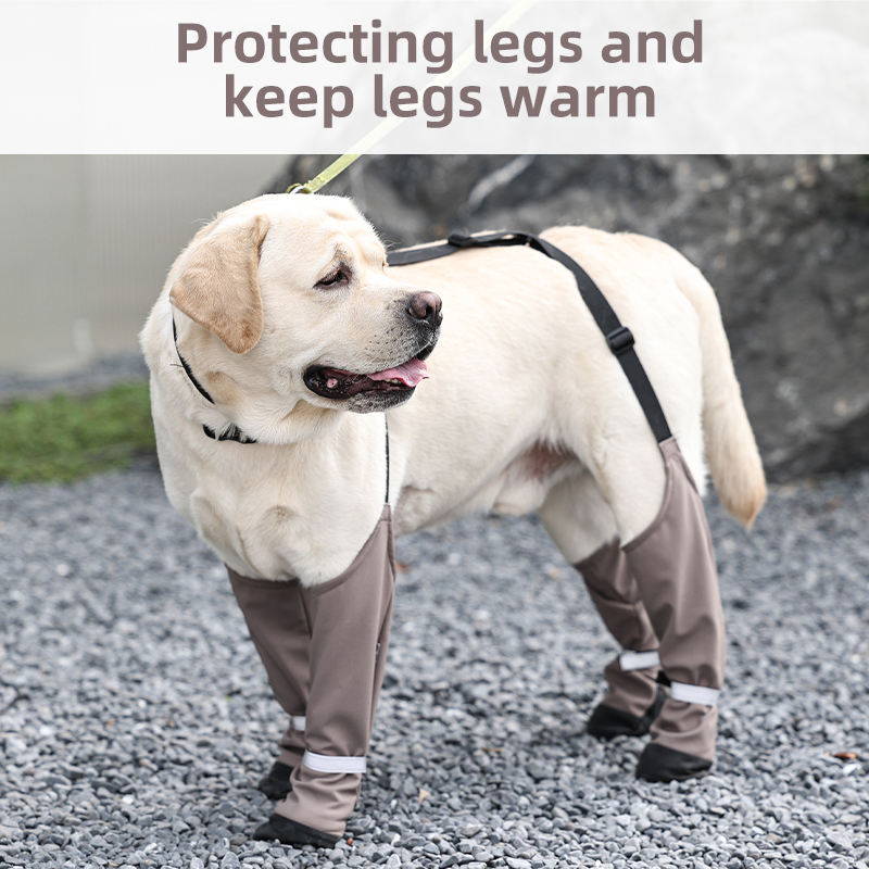 Waterproof Reflective Dog Boots Outdoor Walking Running Hiking Booties