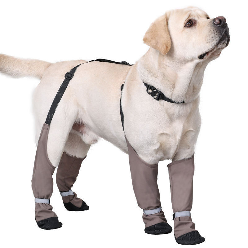 Waterproof Reflective Dog Boots Outdoor Walking Running Hiking Booties