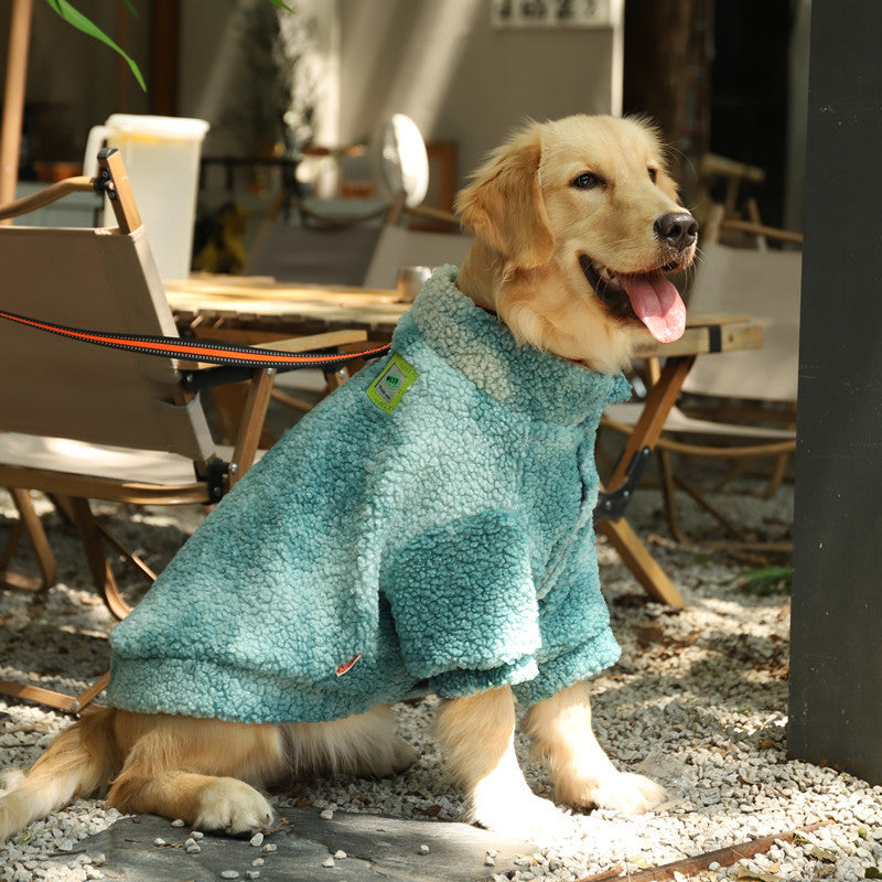 Winte Dog Jacket Coats Big Dog Warm Jacket Cosy Dog Cold Weather Vest with Tow Port
