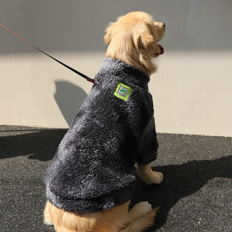 Winte Dog Jacket Coats Big Dog Warm Jacket Cosy Dog Cold Weather Vest with Tow Port