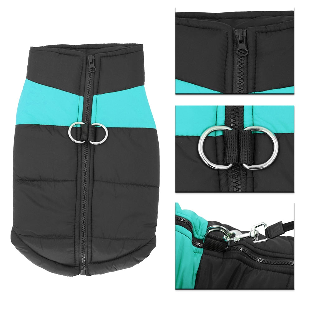 Winter Dog Clothes Pet Dog Jacket Waterproof Warm