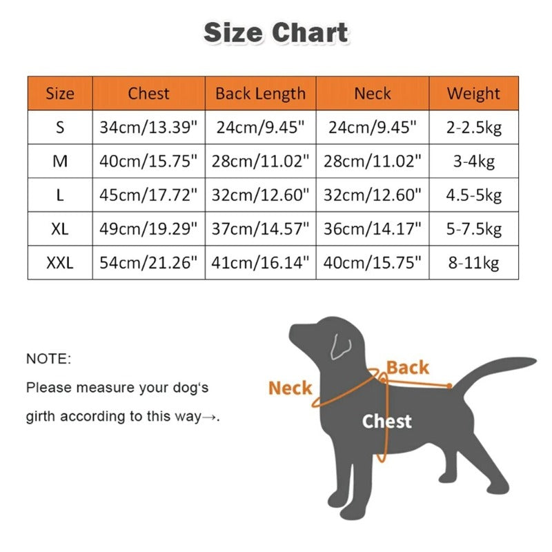 Winter Pet Clothes with Harness Dog Coat Warm Soft Windproof Hooded Jacket
