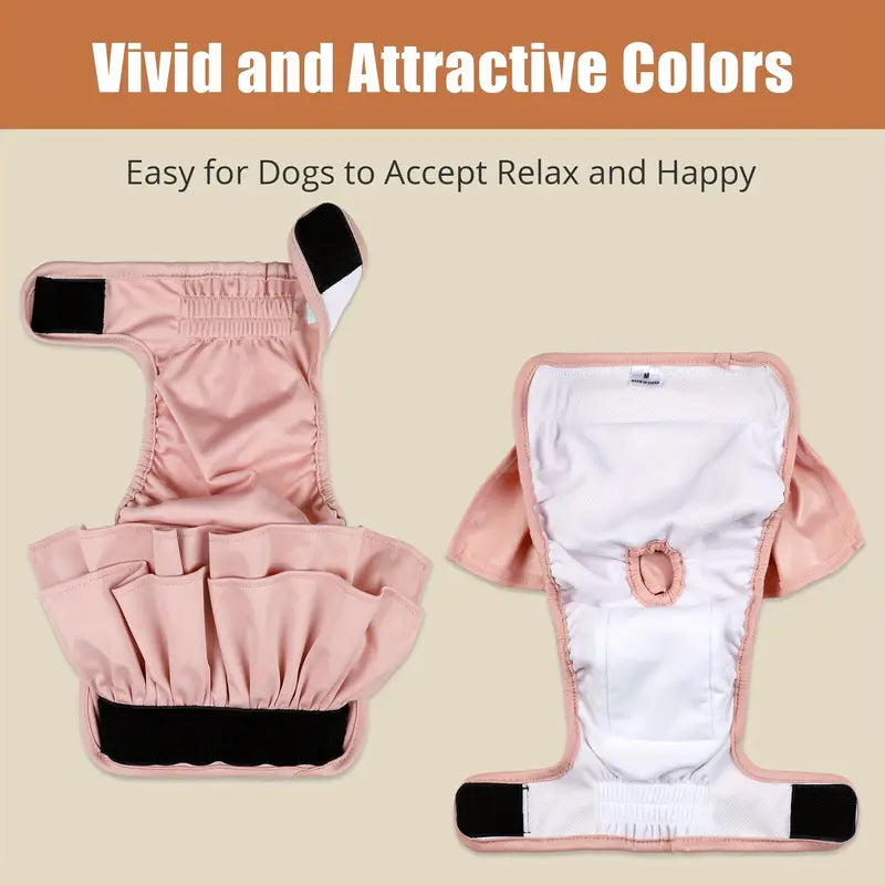 Dog Diapers Female Highly Absorbent Reusable Dog Diapers