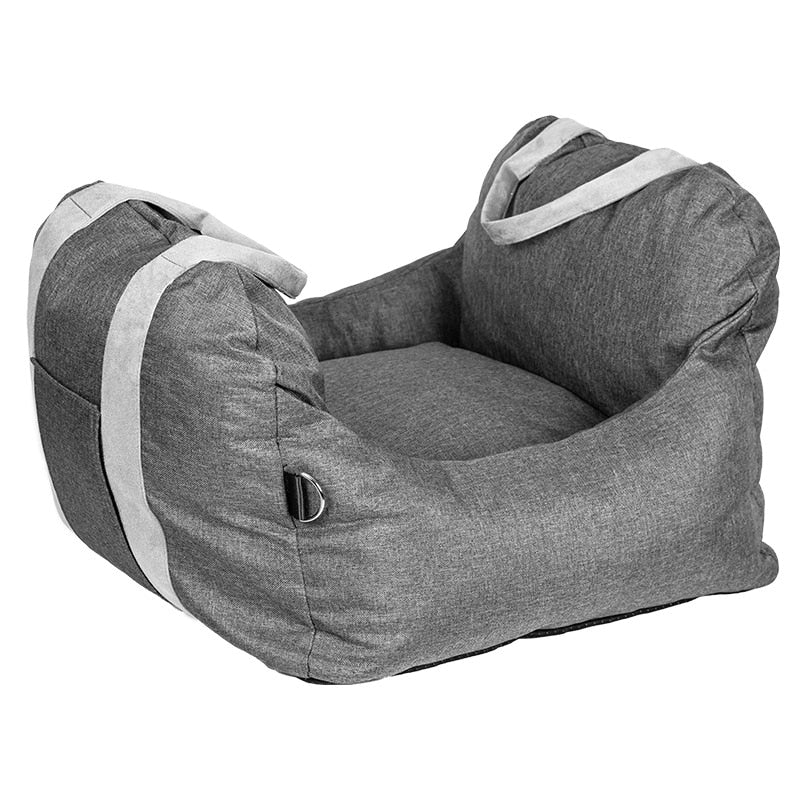 Portable Car Dog Bed Removable Dog Car Seat