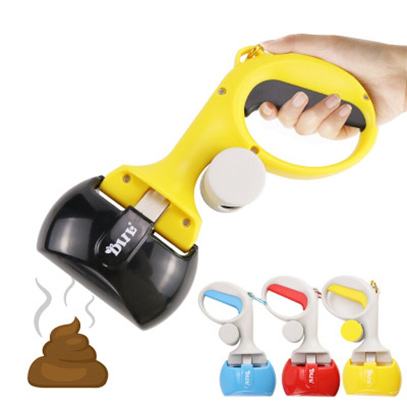 Pet Dog Pooper Scooper Portable Outdoor Cleaner Garbage Picker Poop Bag Collection Convenient Cleaning Tools Dog Poop Collector